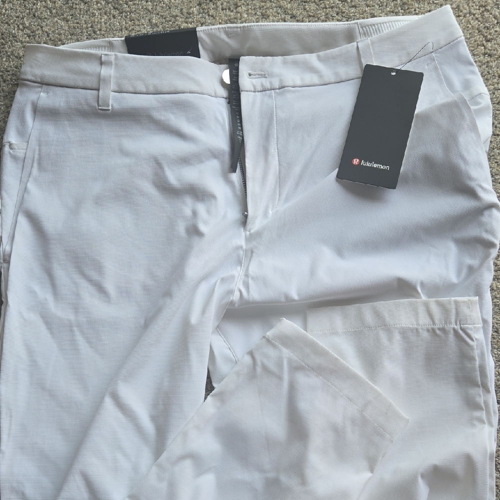 lululemon athletica Men's White Golf Pants